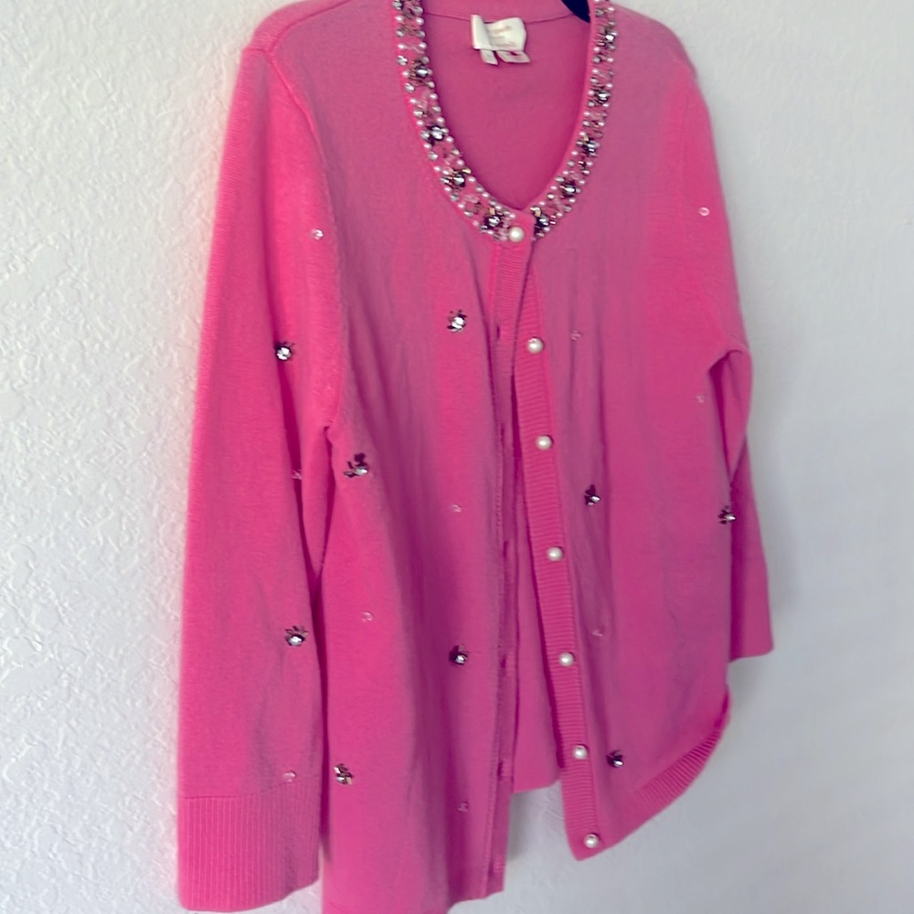 Kate spade wool chashmere sweater size S pink - Picture 3 of 11